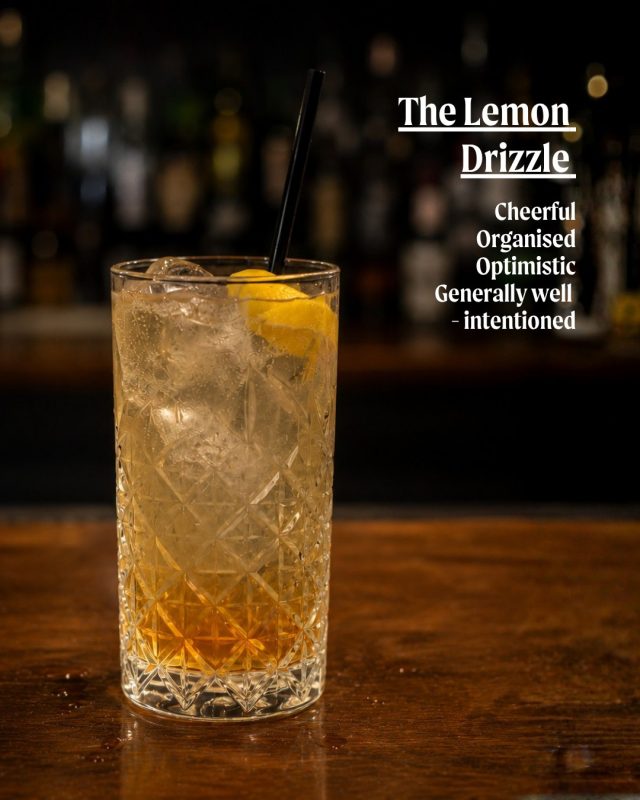 Glass of Lemon Drizzle